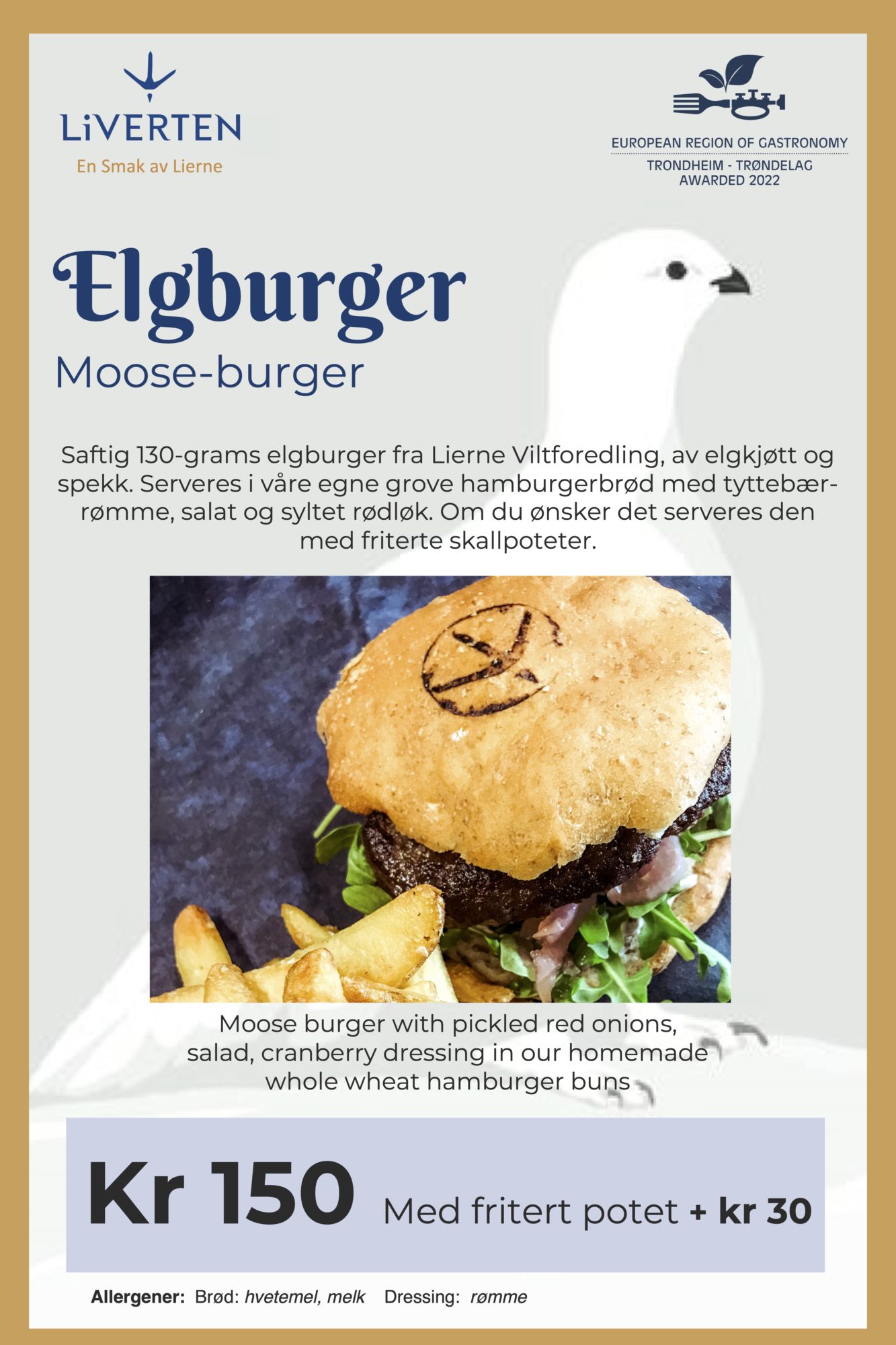 Meny Foodtruck.elgburger